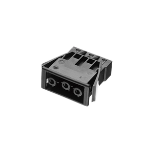 Chassisdeel female AC166 GEBU/3 zwart ADELS 168863 per stuk
