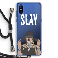 Slay All Day: Xiaomi Mi Mix 3 Transparant Hoesje met koord