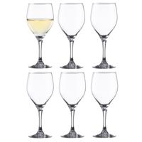 Vicrila wijnglazen Vintage - 6x stuks - voor rode en witte wijn - 320 ml
