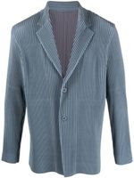 Homme Plissé Issey Miyake Kersey Pleats blazer - Bleu - thumbnail