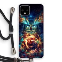 Aurowla: Pixel 4 Transparant Hoesje met koord