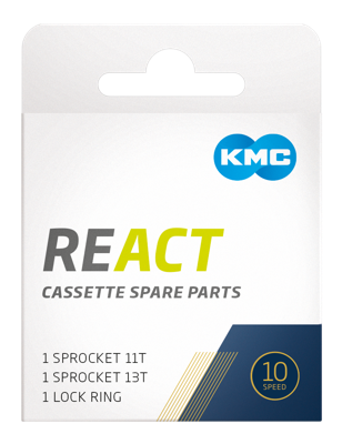 KMC tandwielen 10v 11-42 incl. lockring spare part set