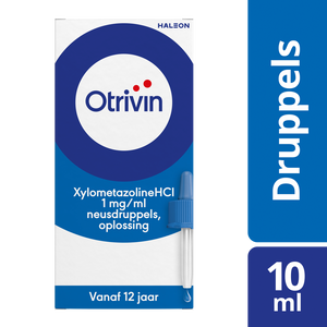 Otrivin Xylometazoline HCI 1 mg/ml Neusdruppels bij een verstopte neus