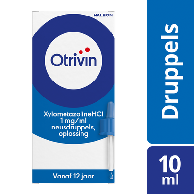Otrivin Xylometazoline HCI 1 mg/ml Neusdruppels bij een verstopte neus