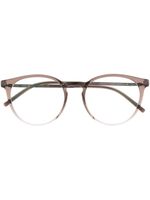 Mykita lunettes de vue Freda à monture ronde - Marron - thumbnail