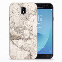 Samsung Galaxy J7 2017 | J7 Pro | TPU | Siliconen hoesje | Marmer Beige