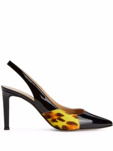 Giuseppe Zanotti escarpins Susie Feline 85 mm à bride arrière - Noir