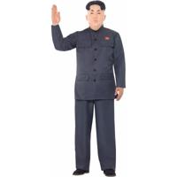 Kim Jong Un carnaval verkleedkleding kostuum voor heren - Noord Korea verkleedpak