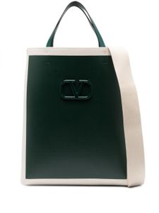 Valentino Garavani sac cabas VLOGO Signature - Vert