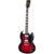 Gibson Original Collection SG Standard &apos;61 Cardinal Red Burst elektrische gitaar met koffer