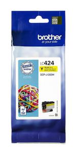 Brother LC-424Y inktcartridge 1 stuk(s) Origineel Geel