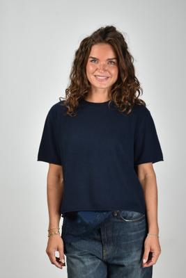 L&apos;Ame de Julie trui Joya K92-7541-297 navy