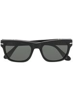 Persol lunettes de soleil à monture rectangulaire - Noir