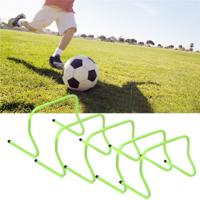 5 STKS ABS voetbal obstacle training hurdle Szie: 30cm (groen)