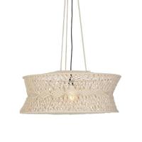 QAZQA Oosterse hanglamp macramé 70 cm - Leonard - thumbnail