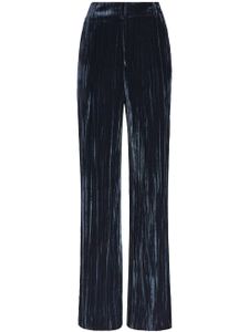 Cinq A Sept pantalon en velours Collins à coupe ample - Bleu