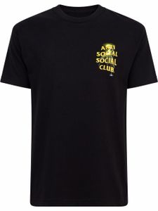 Anti Social Social Club t-shirt Twista à manches courtes - Noir