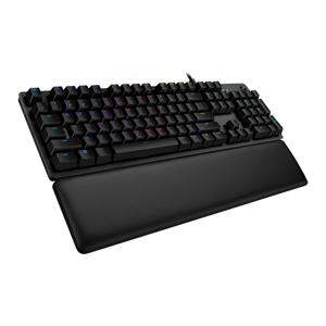 Logitech G G513 Carbon RGB Mechanical Gaming Keyboard, GX Blue (Clicky) toetsenbord USB QWERTY Engels Koolstof