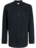 Comme Des Garçons Shirt chemise cintrée à boutonnière - Bleu - thumbnail