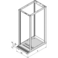 nVent SCHROFF 27230146 19 inch Sokkel voor patchkast Grijs