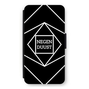 Negenduust geometrisch: iPhone 11 Pro Max Flip Hoesje