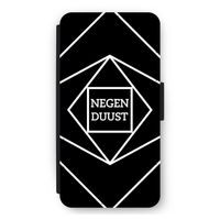 Negenduust geometrisch: iPhone 11 Pro Max Flip Hoesje