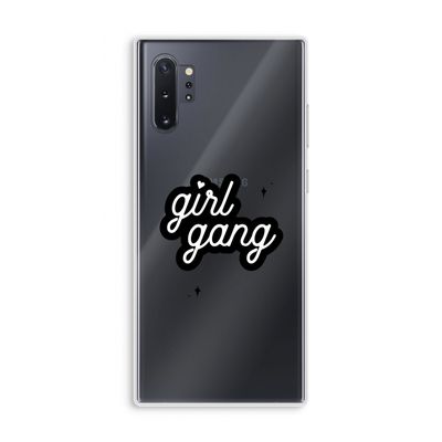 Girl Gang: Samsung Galaxy Note 10 Plus Transparant Hoesje