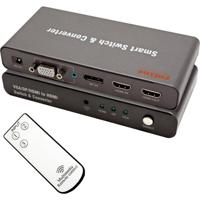 ROLINE HDMI/VGA/DP naar HDMI Converter-Switch