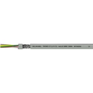 Helukabel 16025-1000 Datakabel LiYCY 1 x 0.75 mm² Grijs 1000 m