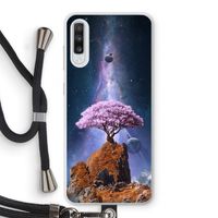 Ambition: Samsung Galaxy A70 Transparant Hoesje met koord Ambition: Samsung Galaxy A70 Transparant Hoesje met koord