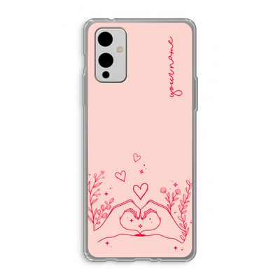Love is in the air: OnePlus 9 Transparant Hoesje