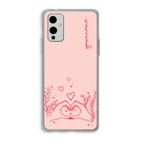 Love is in the air: OnePlus 9 Transparant Hoesje