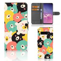 Samsung Galaxy S10 Leuk Hoesje Bears Samsung Galaxy S10 Leuk Hoesje Bears