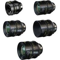 DZOFilm Vespid Prime 5-lens Kit - PL & EF mount (12/25/35/50/75mm T2.1) with case