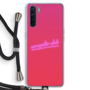 Vice Glow: Oppo A91 Transparant Hoesje met koord
