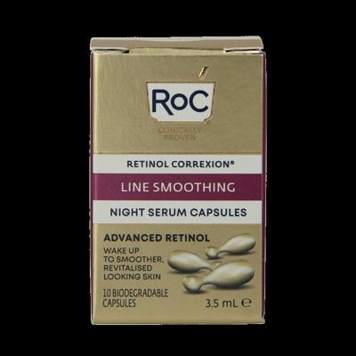 ROC Retinol correxion line smoothing night serum 10 Capsules