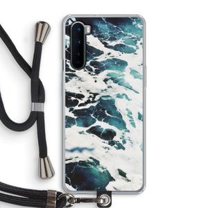 Golven: OnePlus Nord Transparant Hoesje met koord