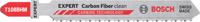 Bosch Accessoires Expert 'Carbon Fiber Clean' T 108 BHM decoupeerzaagblad 3-delig - 1 stuk(s) - 2608900565
