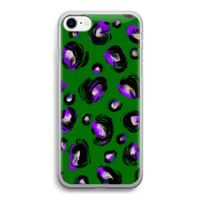 Green Cheetah: iPhone SE 2020 Transparant Hoesje Green Cheetah: iPhone SE 2020 Transparant Hoesje