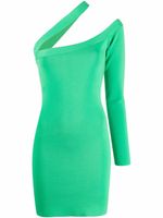 GAUGE81 robe courte Alzira asymétrique - Vert