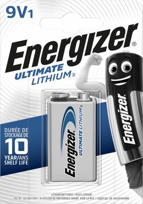 Energizer lithium 9V batterij