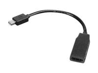 Lenovo 0B47089 Adapter [1x Mini-DisplayPort stekker - 1x HDMI-bus] Zwart