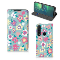 Motorola G8 Plus Smart Cover Flower Power - thumbnail