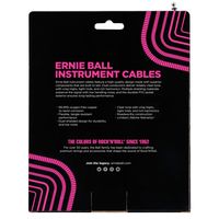 Ernie Ball 6045 gekrulde instrumentkabel 9 m wit - thumbnail