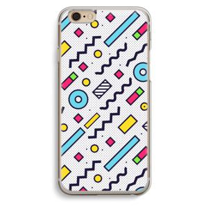 8-bit N°8: iPhone 6 / 6S Transparant Hoesje