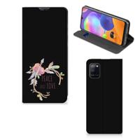 Samsung Galaxy A31 Magnet Case Boho Text