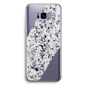 Gespikkelde marmer: Samsung Galaxy S8 Plus Transparant Hoesje