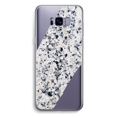 Gespikkelde marmer: Samsung Galaxy S8 Plus Transparant Hoesje