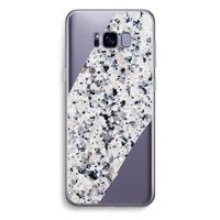 Gespikkelde marmer: Samsung Galaxy S8 Plus Transparant Hoesje