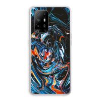Black Unicorn: Oppo A94 5G Transparant Hoesje